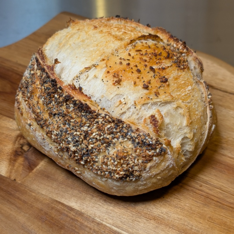 Photo of Everything Bagel Sourdough