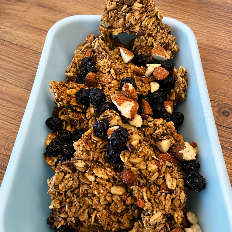 Photo of Blueberry Vanilla Almond Granola