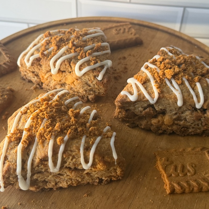 Bubba's Biscoff Scone