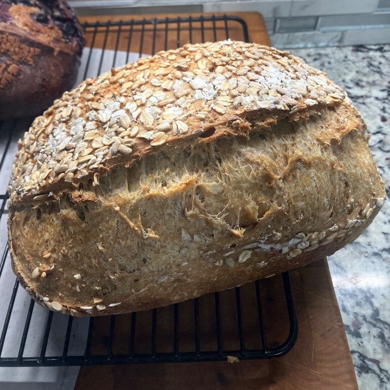 Photo of Multigrain Sourdough Loaf