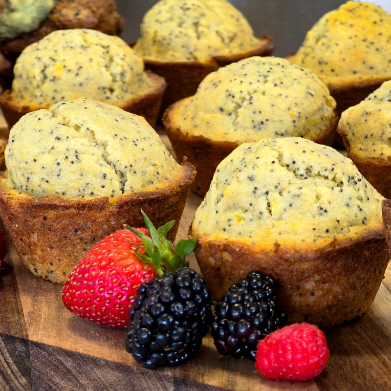 Photo of Lemon Poppy Seed Muffins