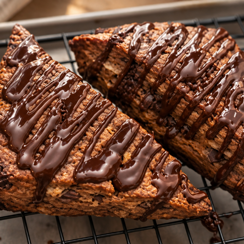 Photo of Chocolate Marzipan Scones