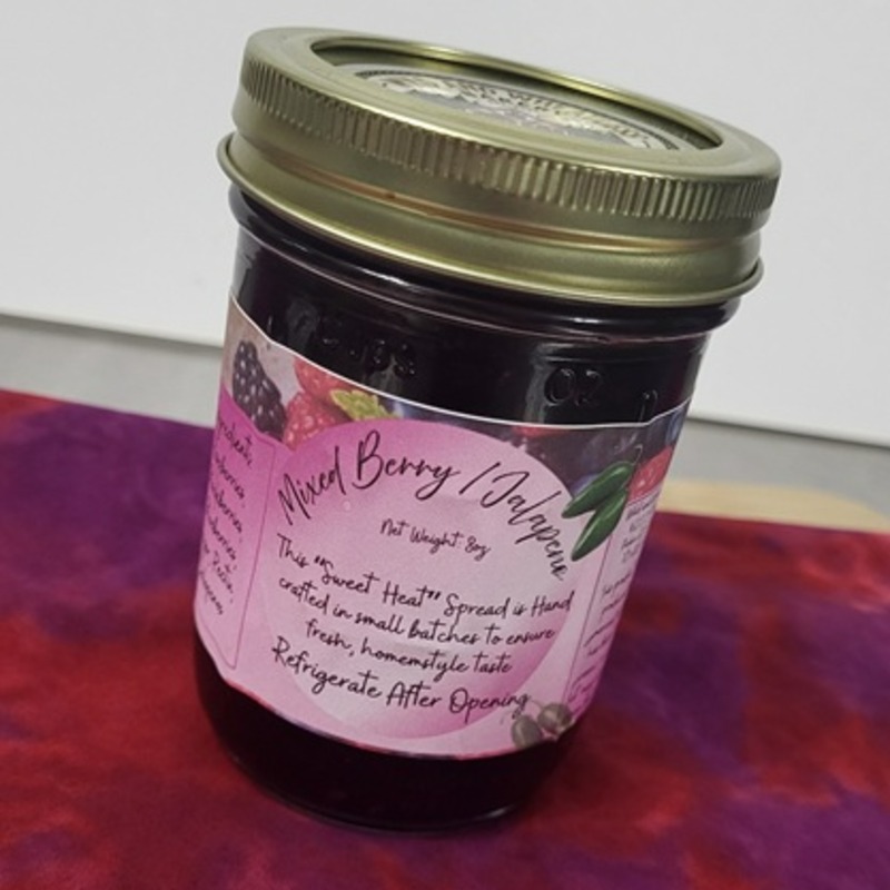 Mixed Berry / Jalapeño Jam 
