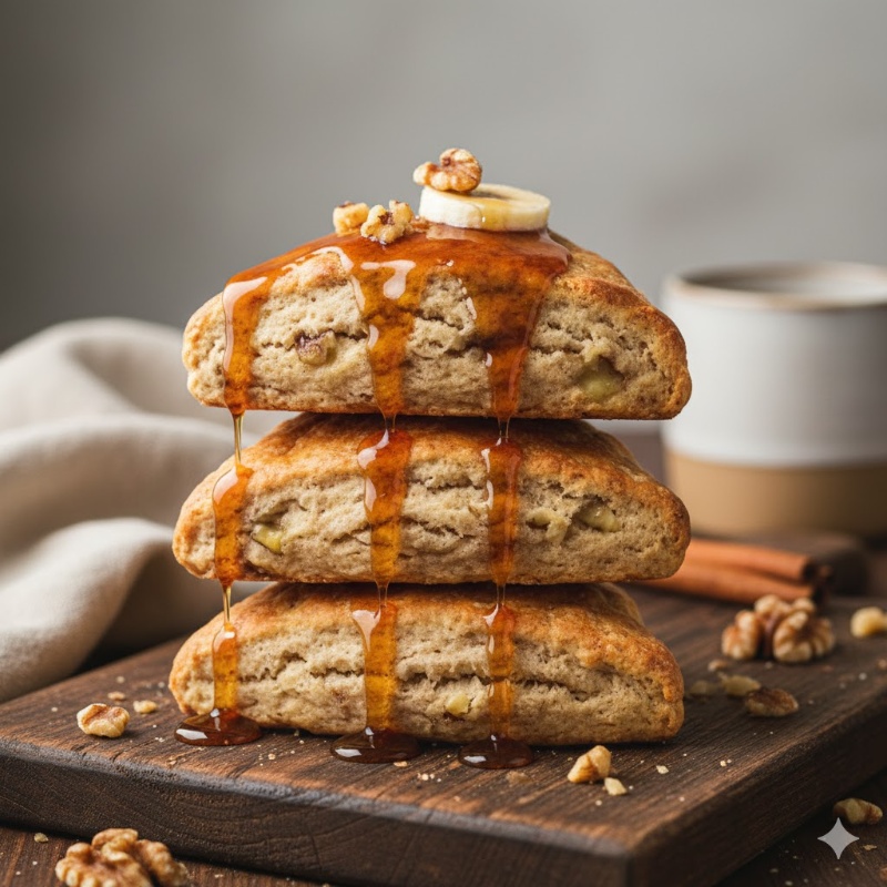 Photo of Banana Walnut Scones