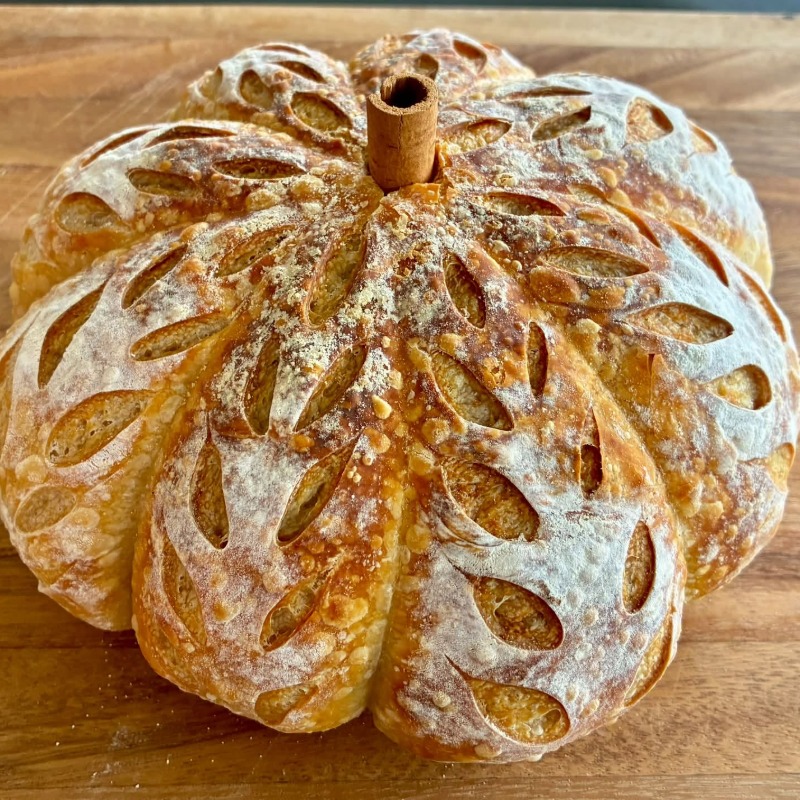 Pumpkin-shaped Sourdough (Plain)