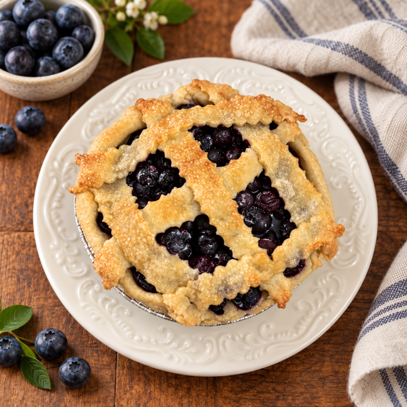 Photo of Made From Scratch Blueberry Pie