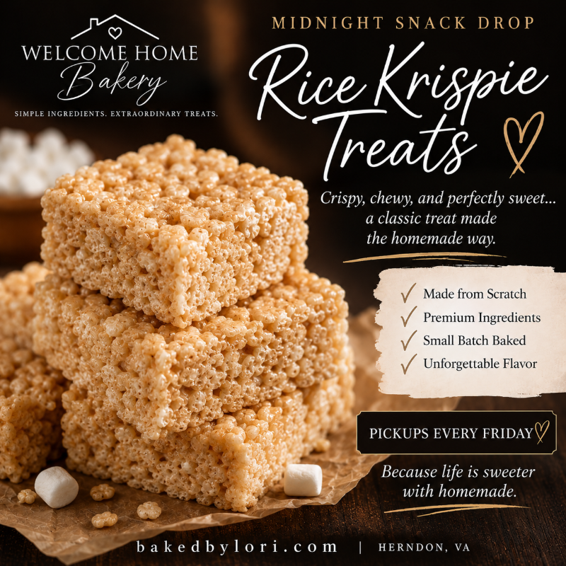 Photo of Rice Krispie Treats 4 Pack (Drop Order Only)