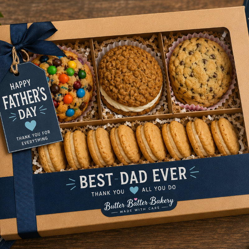 Father's Day Assortment Cookie Box