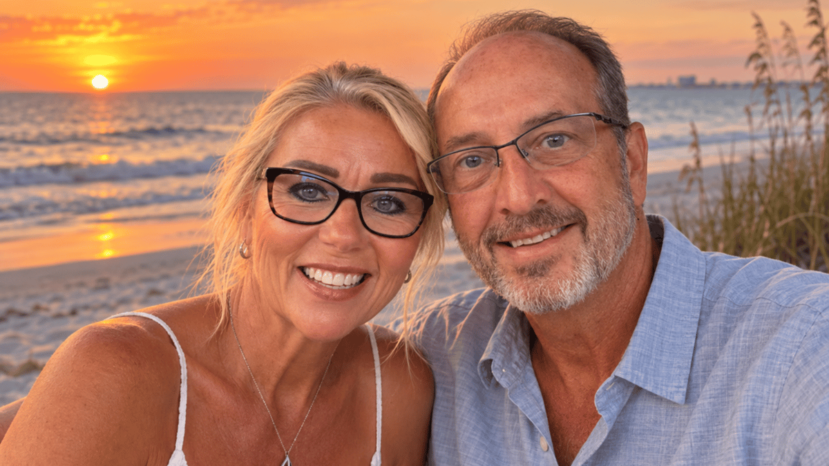 Beach Sunset - Our favorite time together!