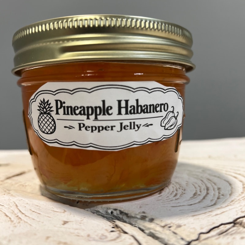 Pineapple Habanero Pepper Jelly