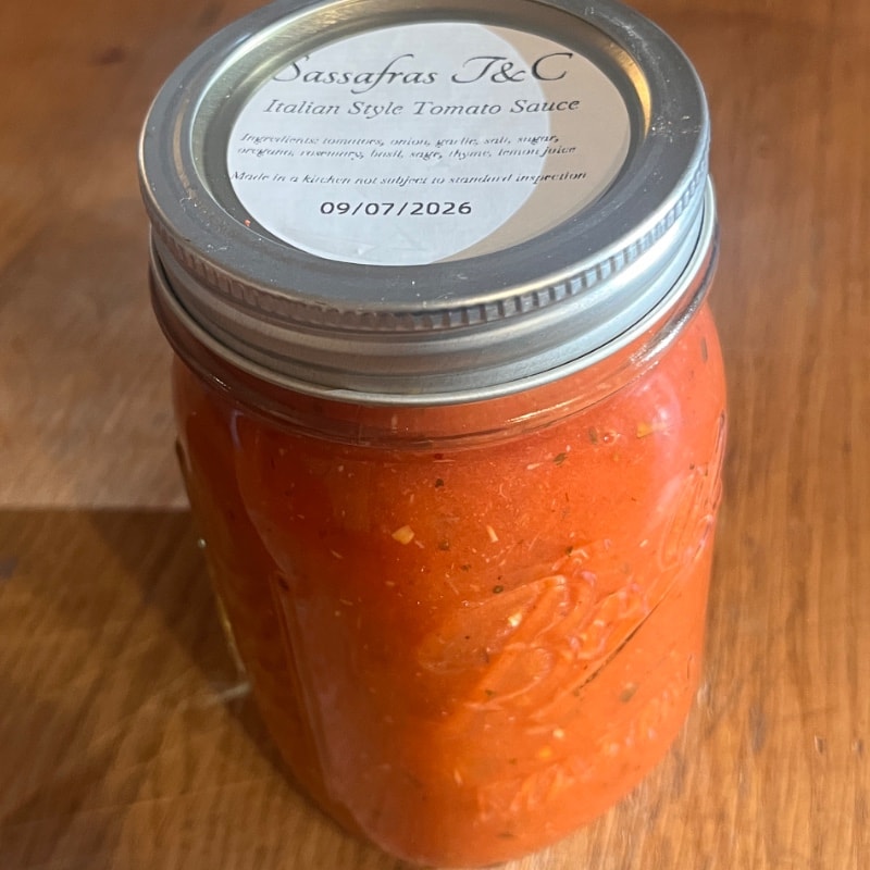 Italian Style Tomato Sauce