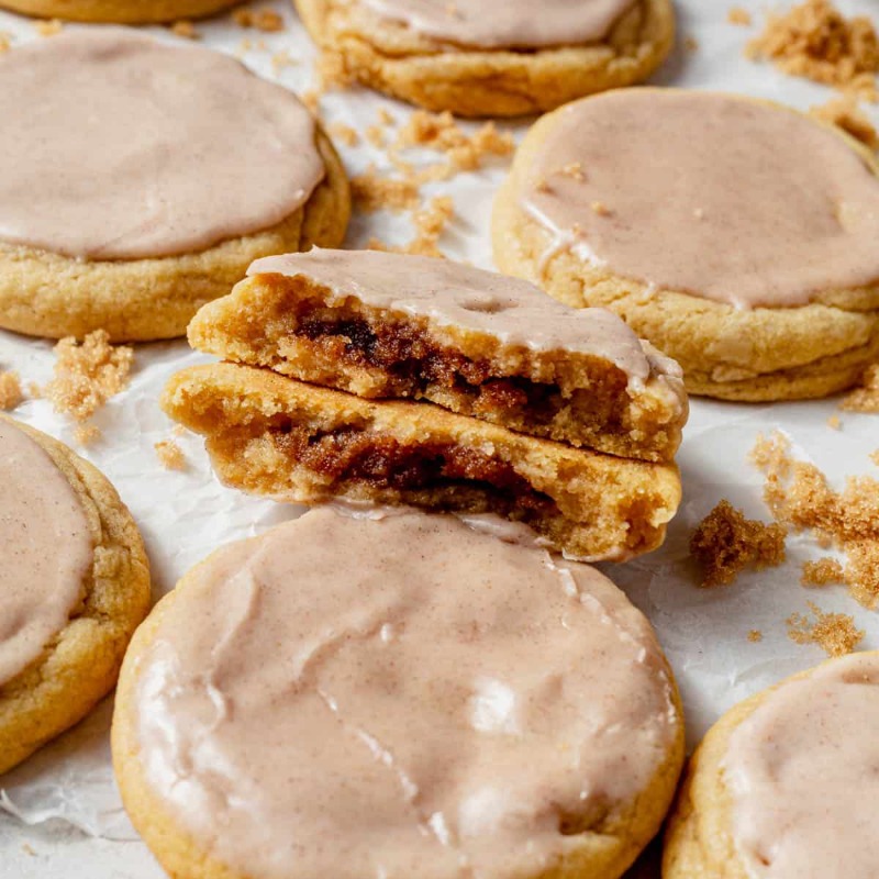 Brown Sugar Poptart Cookies 