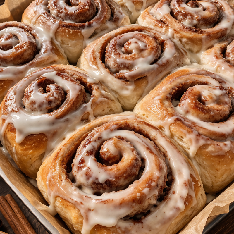 Photo of Sourdough Cinnamon Rolls