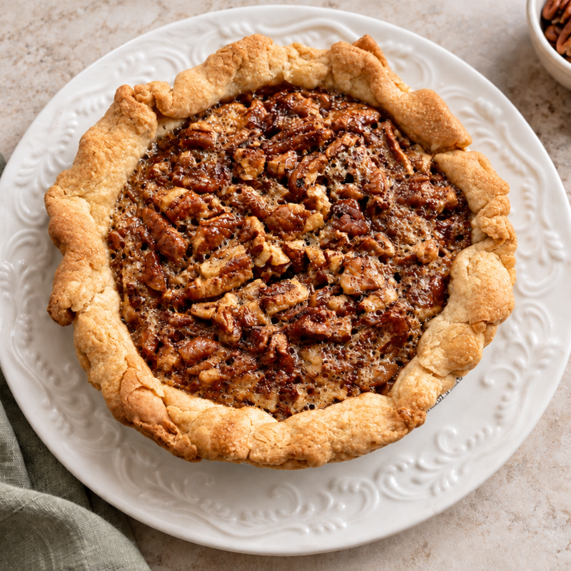 Made From Scratch Pecan Pie