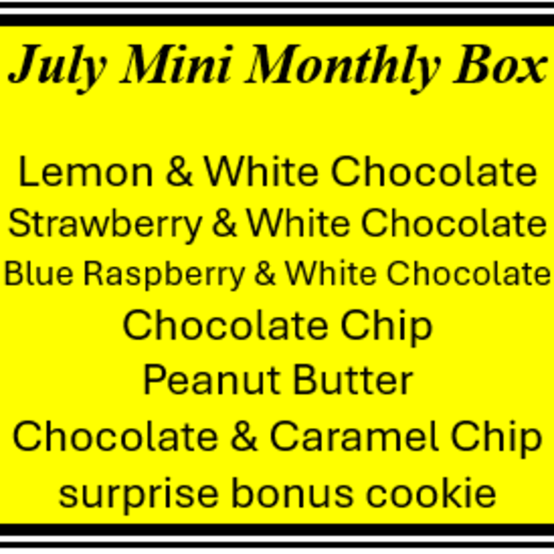 JULY MINI MONTHLY BOX
