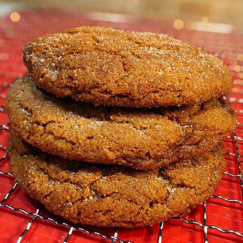 Molasses Spice Cookies 