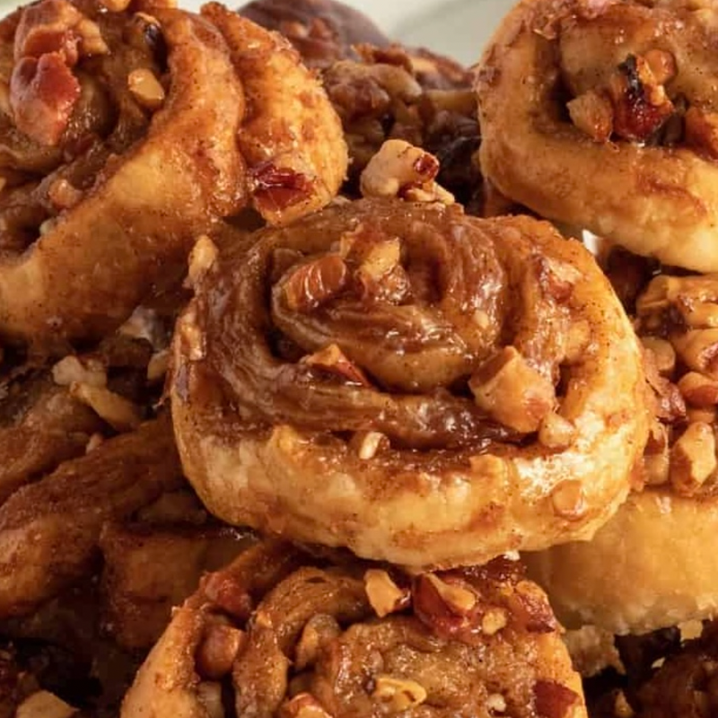 Photo of 24 Small Sticky Bottom Cinnamon Rolls