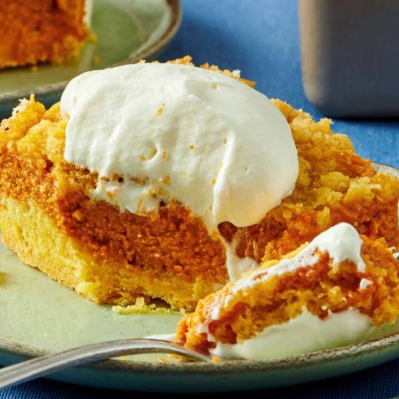 Pumpkin Pie Cake 8X8 Pan (Available Gluten-Friendly)