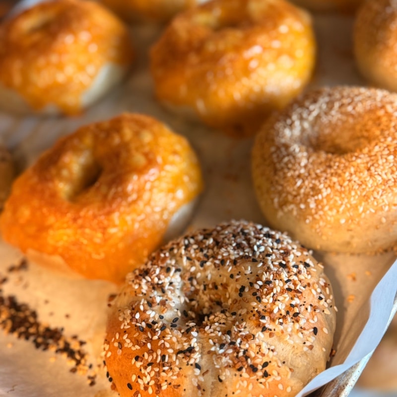 Photo of Sourdough Bagels