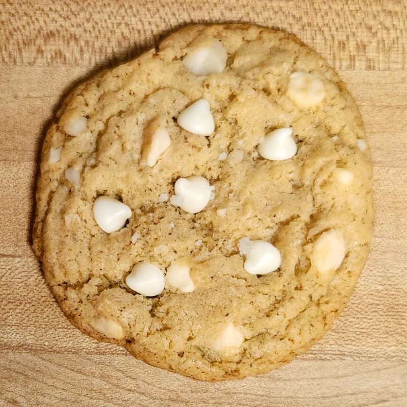 Sourdough White Chocolate Macadamia Cookies