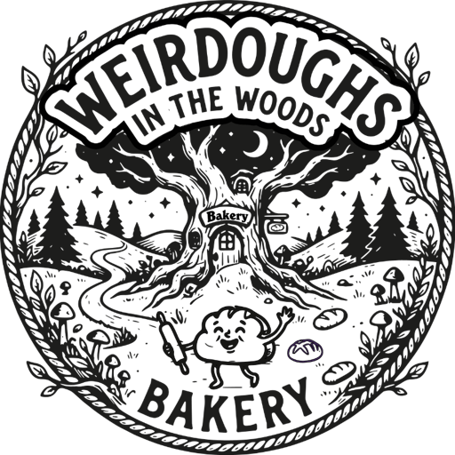 Weirdoughs in the Woods logo