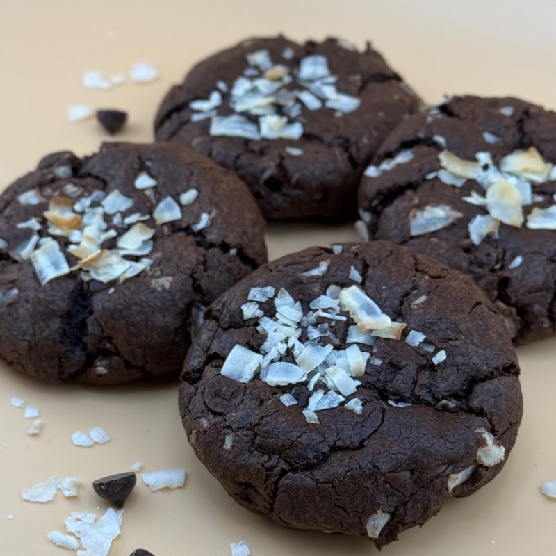 Chocolate Coconut Cookies