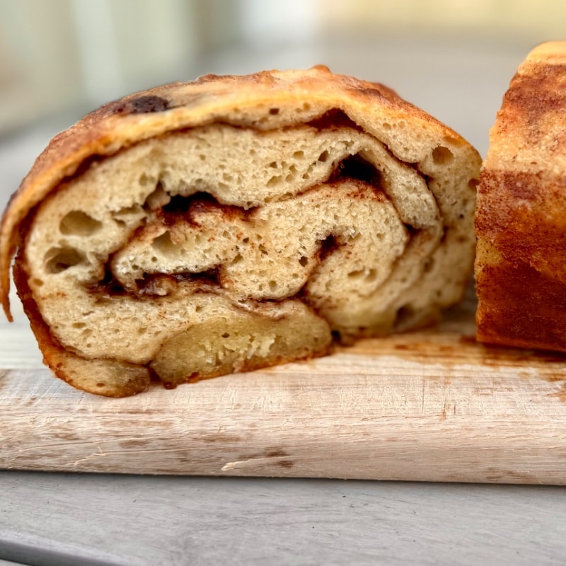 Brown Sugar Cinnamon Sourdough Loaf