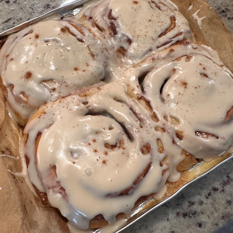 OG Sourdough Cinnamon Rolls