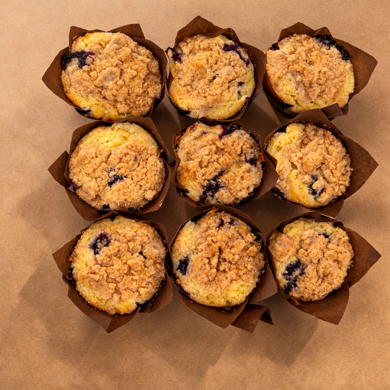 Photo of Blueberry Streusel Muffins – 3 Pack