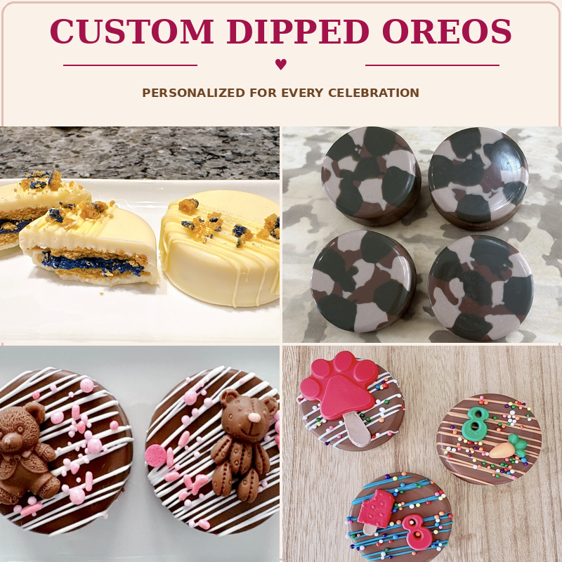 Custom Dipped Oreos