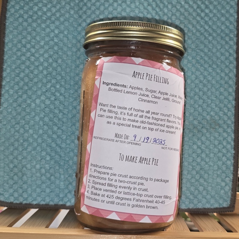Photo of Apple Pie Filling