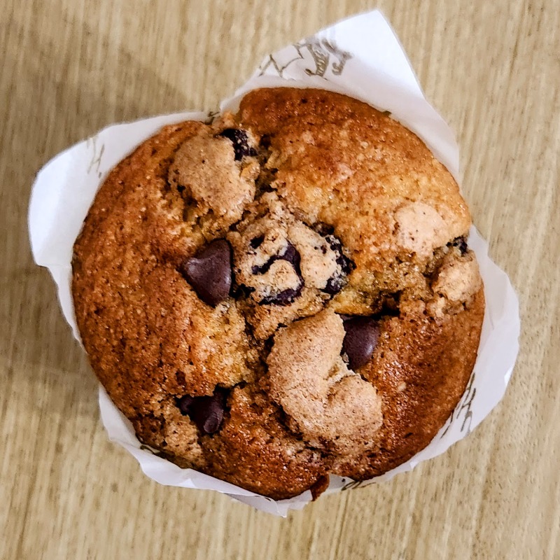 Photo of Chocolate Chip Cookie Dough Muffins