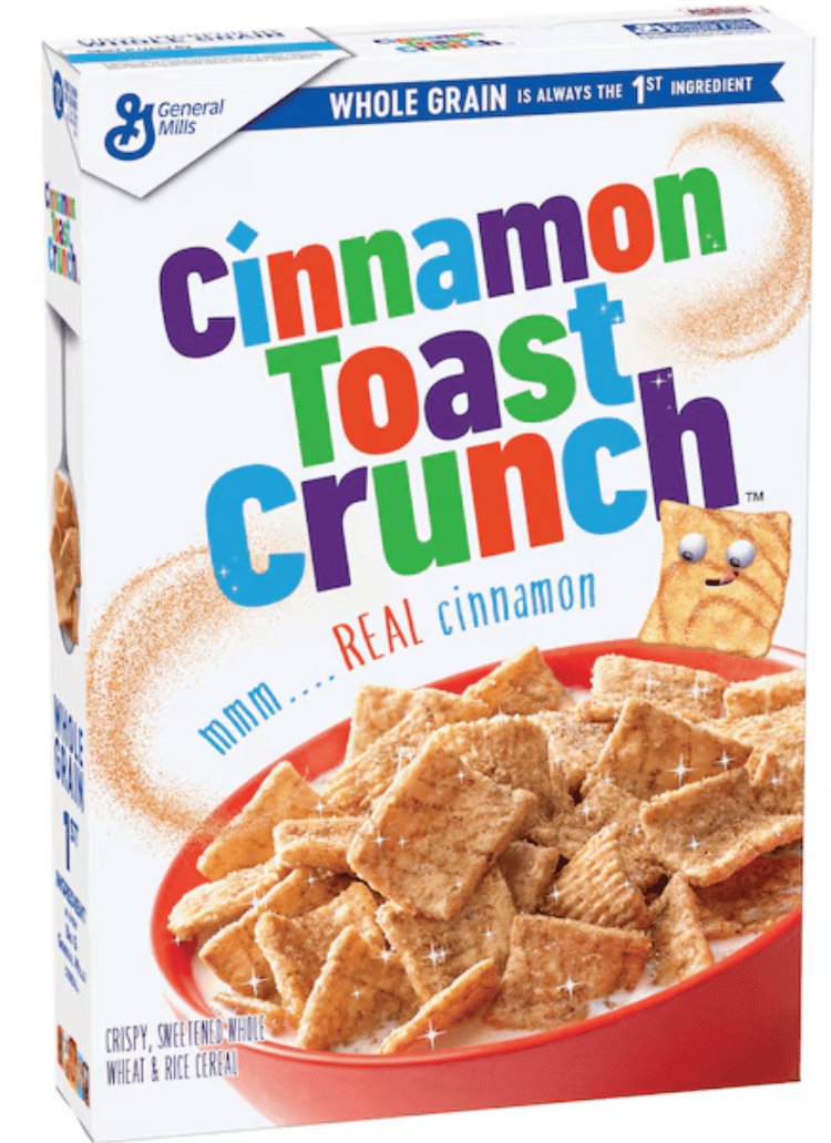 Cinnamon Toast Crunch - Cinnamon toast crunch infused custard creme