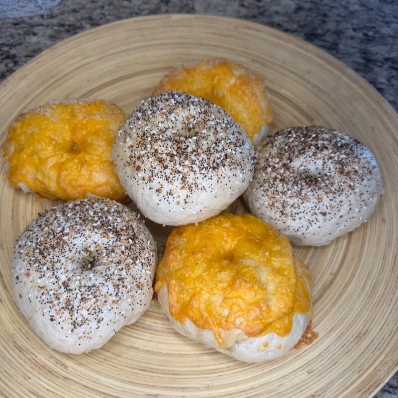 Everything Sourdough Bagels 