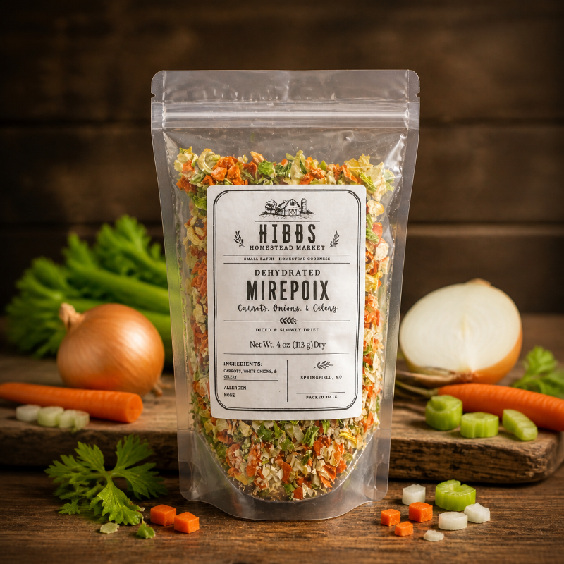 Photo of Dehydrated Mirepoix
