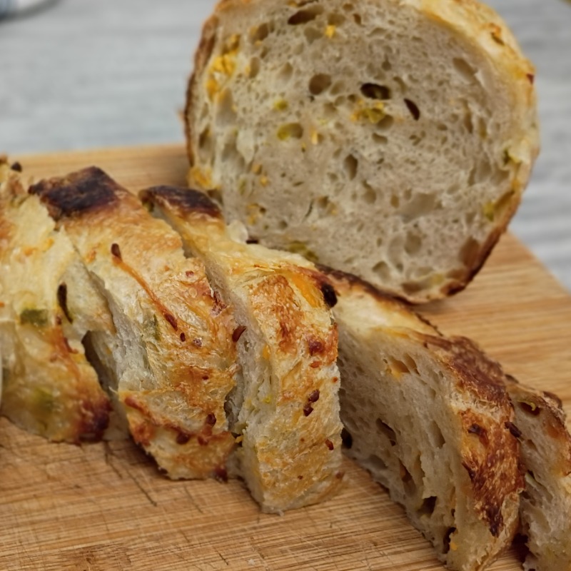 Jalapeno & Cheddar Sourdough Loaf