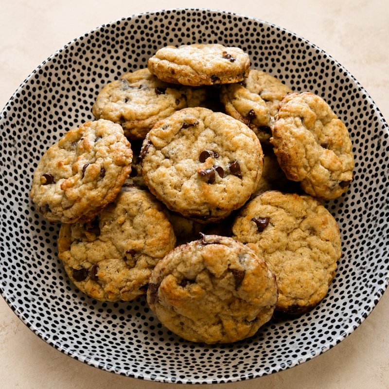Sourdough Chocolate Chip Cookies 