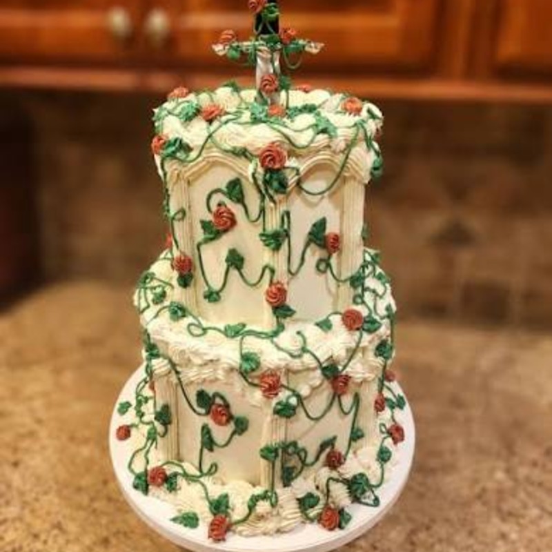 Custom Tiered Cake