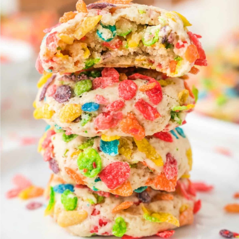 Fruity Pebbles Cookie