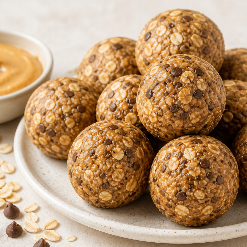 Photo of Peanut Butter Chocolate Chip Protein Bites