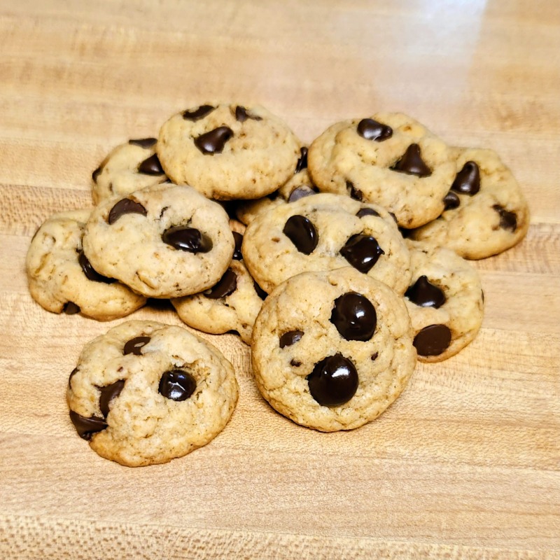 Photo of Sourdough Oat Chocolate Chip Cookies