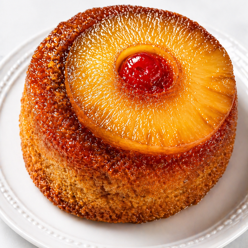Pineapple upside down cake