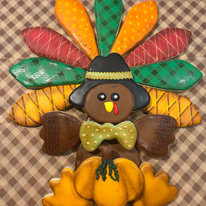 Mr. Turkey Cookie 