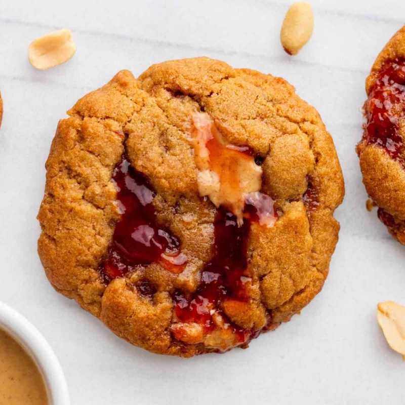 Photo of Peanut Butter & Jelly Cookies