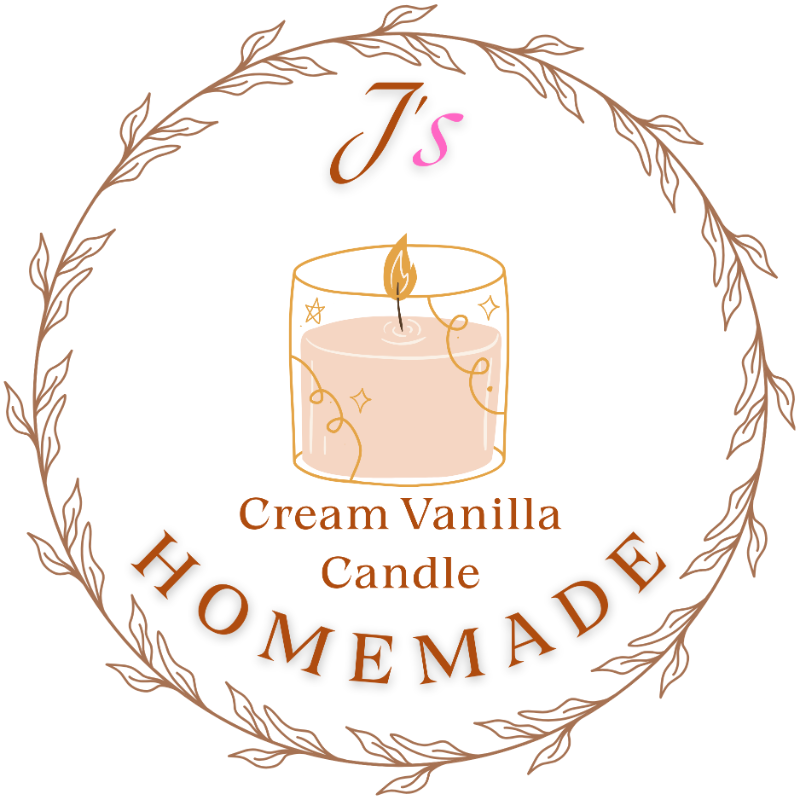 Cream Vanilla Candle