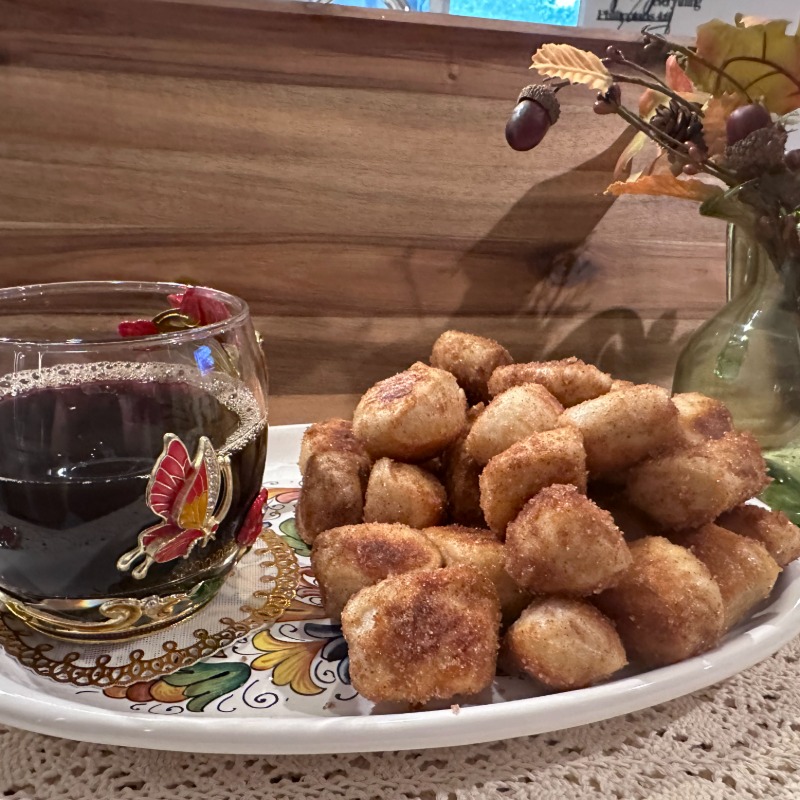 Photo of Cinnamon Sugar Sourdough Pretzel Bites