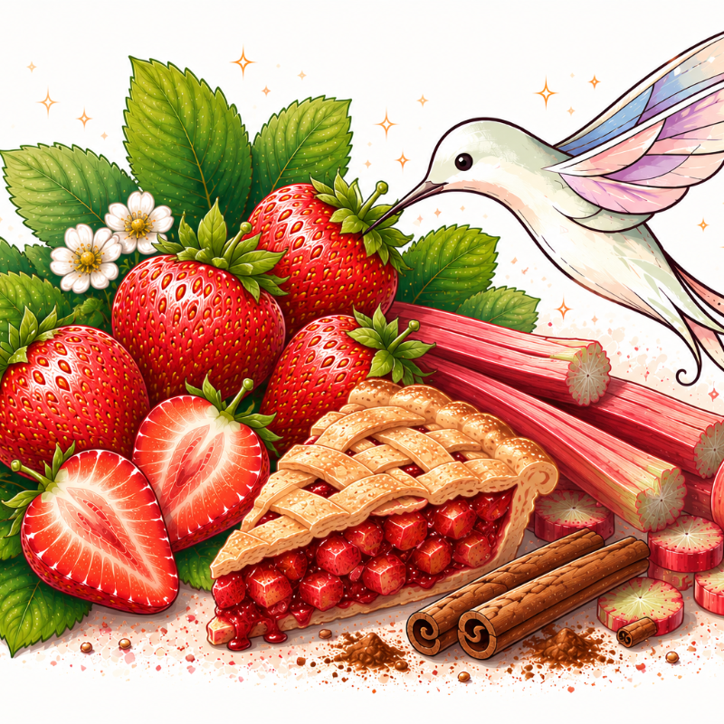 Strawberry Rhubarb Pie Jam 