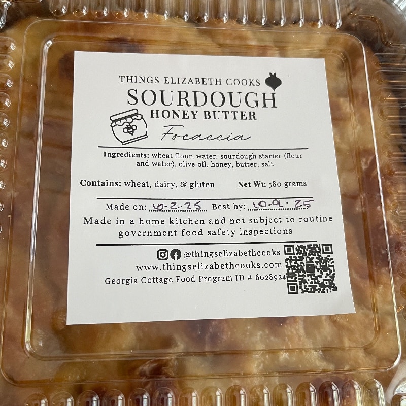 Photo of Honey Butter Focaccia