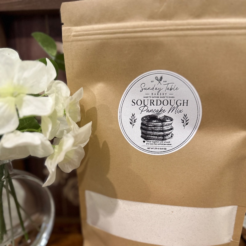 Pancake mix bag