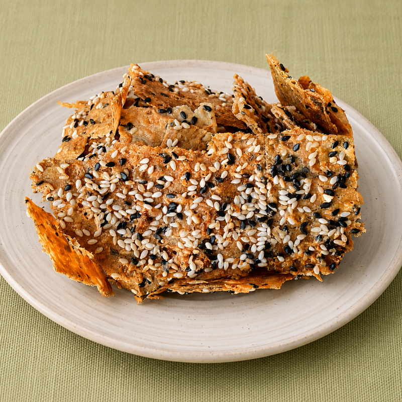 Sesame Seed Crackers
